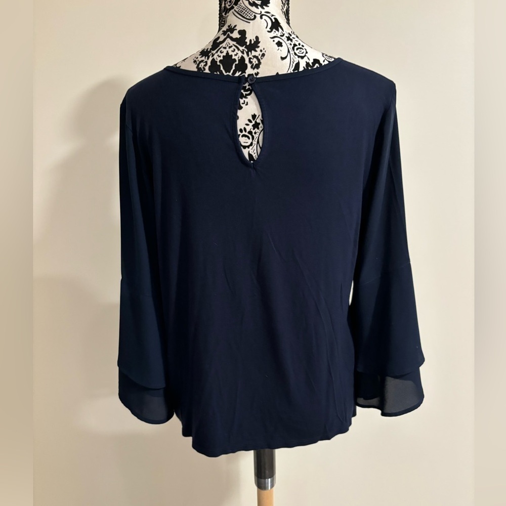 Loft Bell Sleeve Blouse​​​​​​​​​​​​​​​​​ - Picture 4 of 6